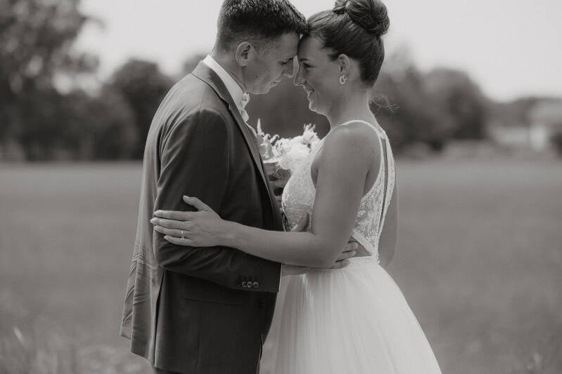 Victoria & Sebastian, echtes Hochzeitspaar