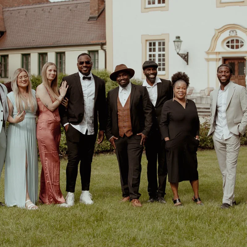 Afrikanische hochzeit muenchen brautpaarshooting