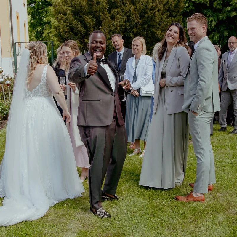 Afrikanische hochzeit muenchen empfang