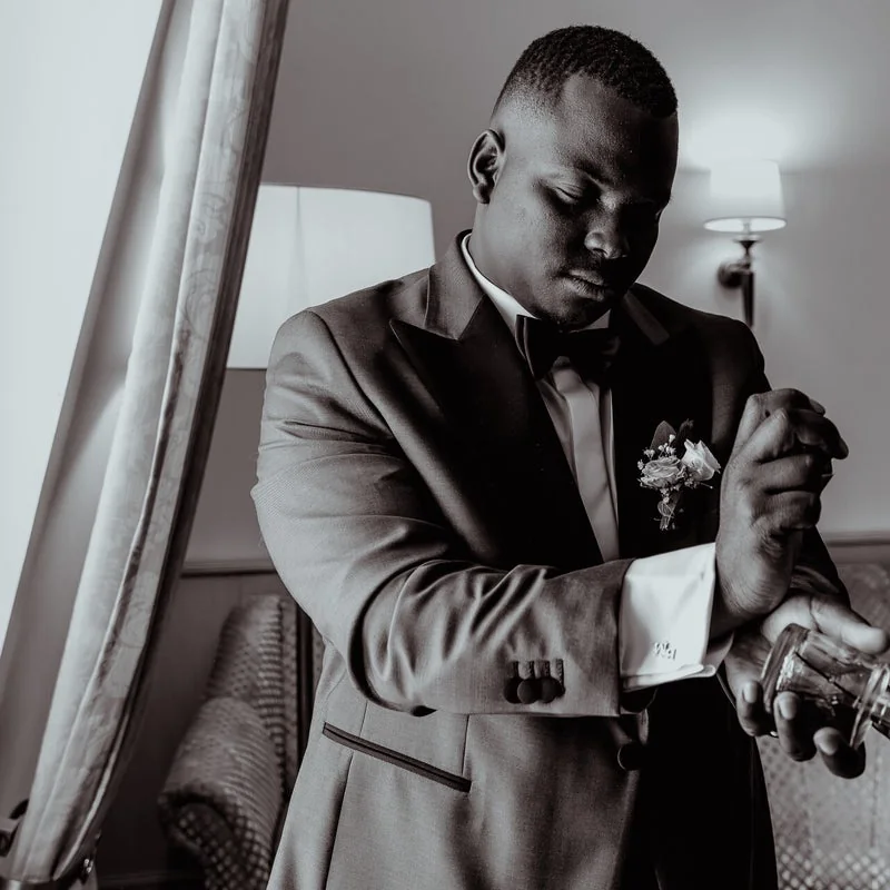 Afrikanische hochzeit muenchen getting ready
