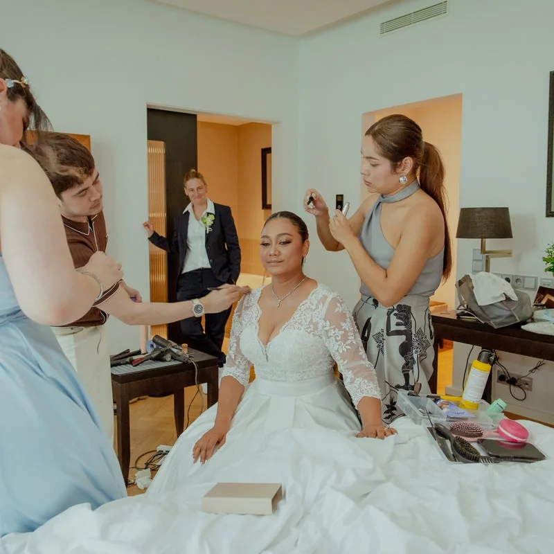 Hotel maximilians augsburg getting ready zwei
