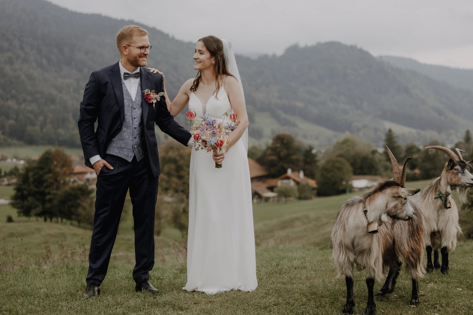Hochzeitspaar shooting tegernsee alm romatisch hochzeitsfotograf rene cerny